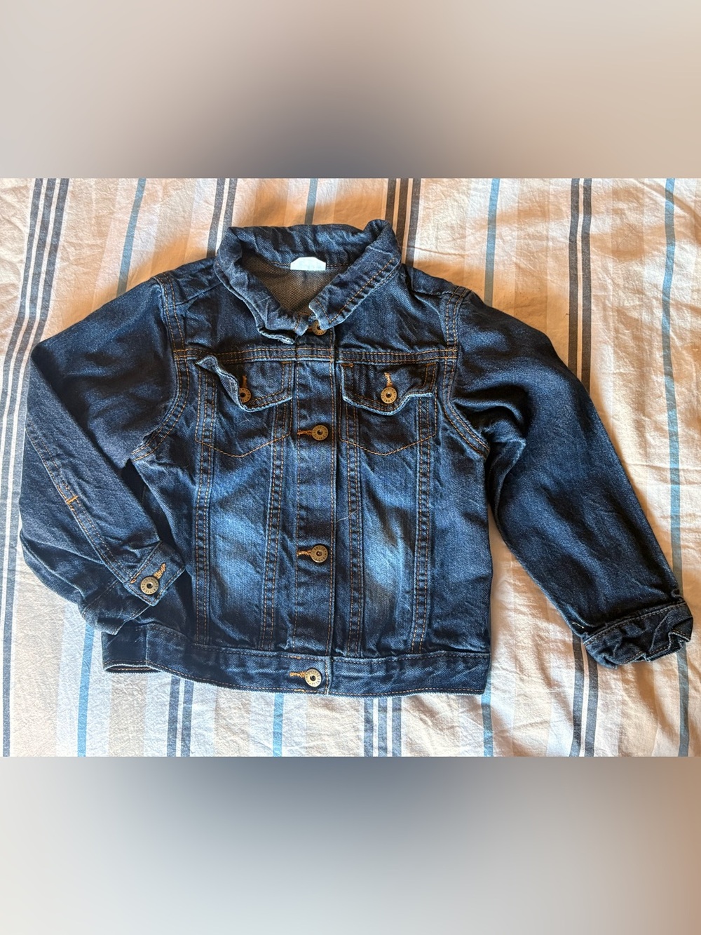 Wrangler Dark Blue Toddler Denim Jacket